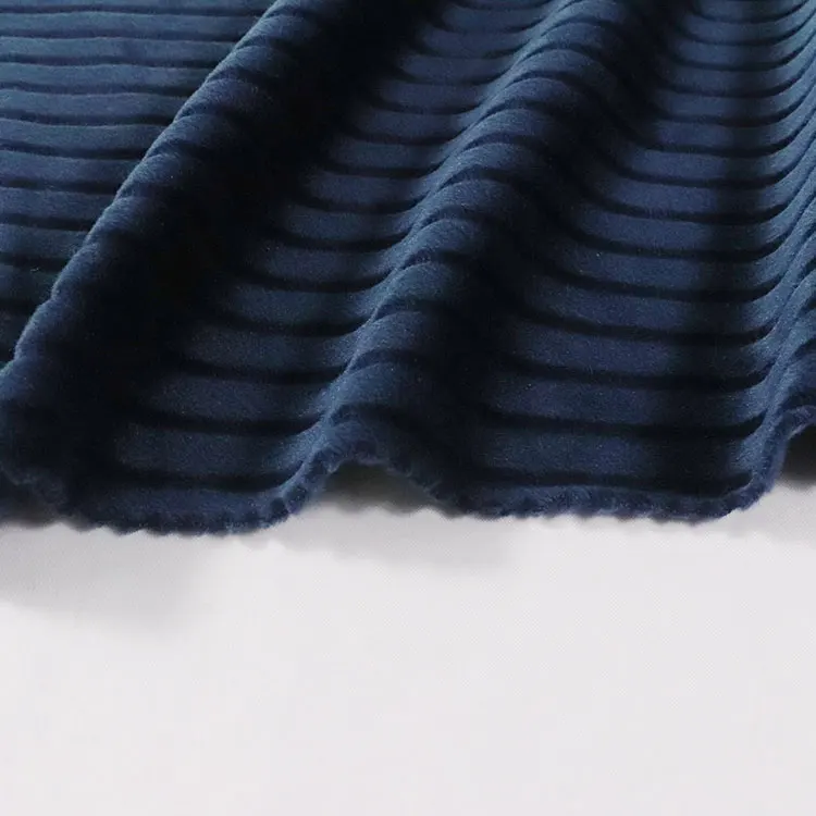 
Made In China Superior Quality Stripe Cutting Pieces Polyester Spandex Striped Fabric 