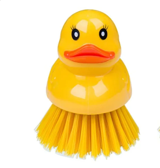 Cute Ducky Washing Dish Brush , Kitchen Sink, Bathroom, Vegetable,Household Cleaning