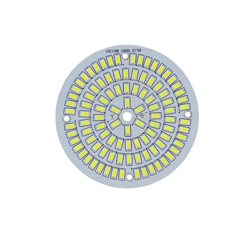 China Factory Outlet OEM Round Circuit Board Mobile Charger Design Pcb Soldering Rgb Smd Led Pcb 12v round