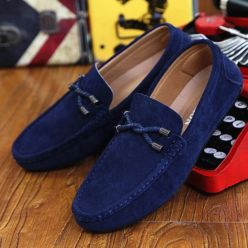 New Style Hot Sale Wholesale Cheap Comfortable slip on Shoes Fashion Breathable Men Dress Office Walking Casual Suede Loafers