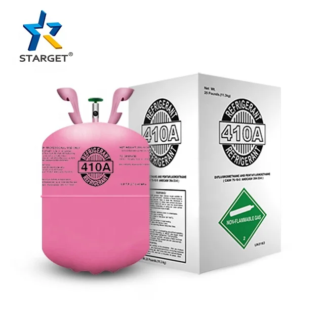 Refrigerant Manufacturer 99.9% Purity Refrigerant gas r410
