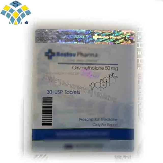 Pharmaceutical steroid pill bottles and labels 10 ml vial labels Hologram strip stamping sticker