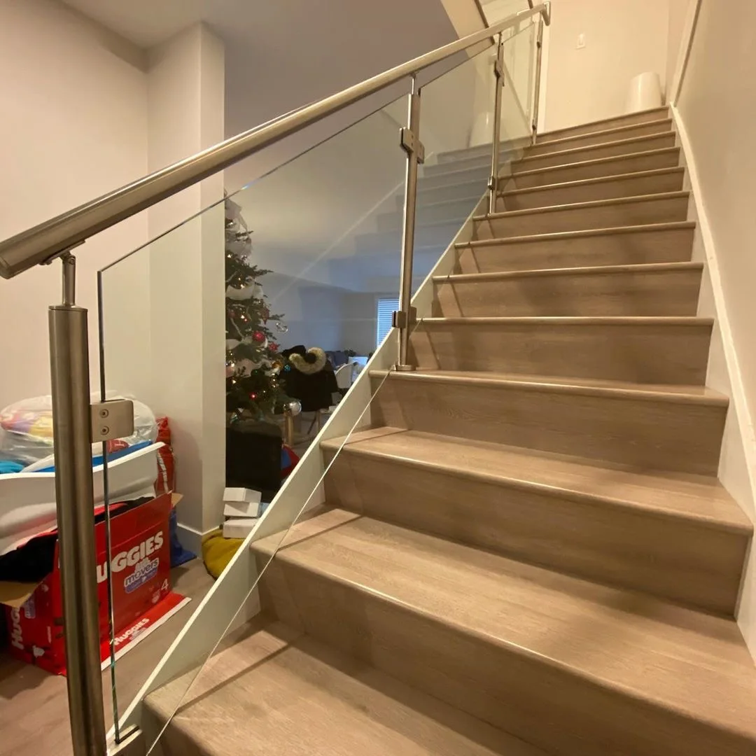 Direct Sale Frameless Wiht Frame Pool Balcony Staircase Panel Tempered Glass Balustrade Railing Fence