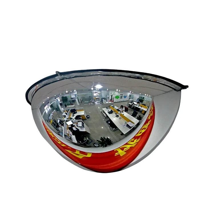 
180 degree view 80cm half dome convex mirror for office/convenience store/warehouse observation  (60776128510)