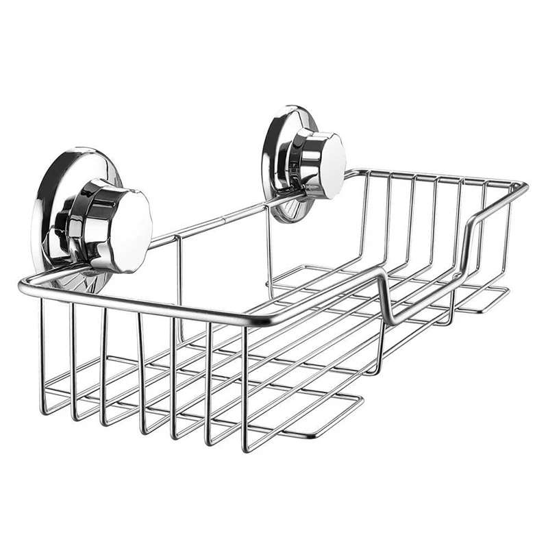 Bath Shower caddy Organizer Kitchen Storage Basket for Shampoo Conditioner Soap- Anti Rust stainless steel