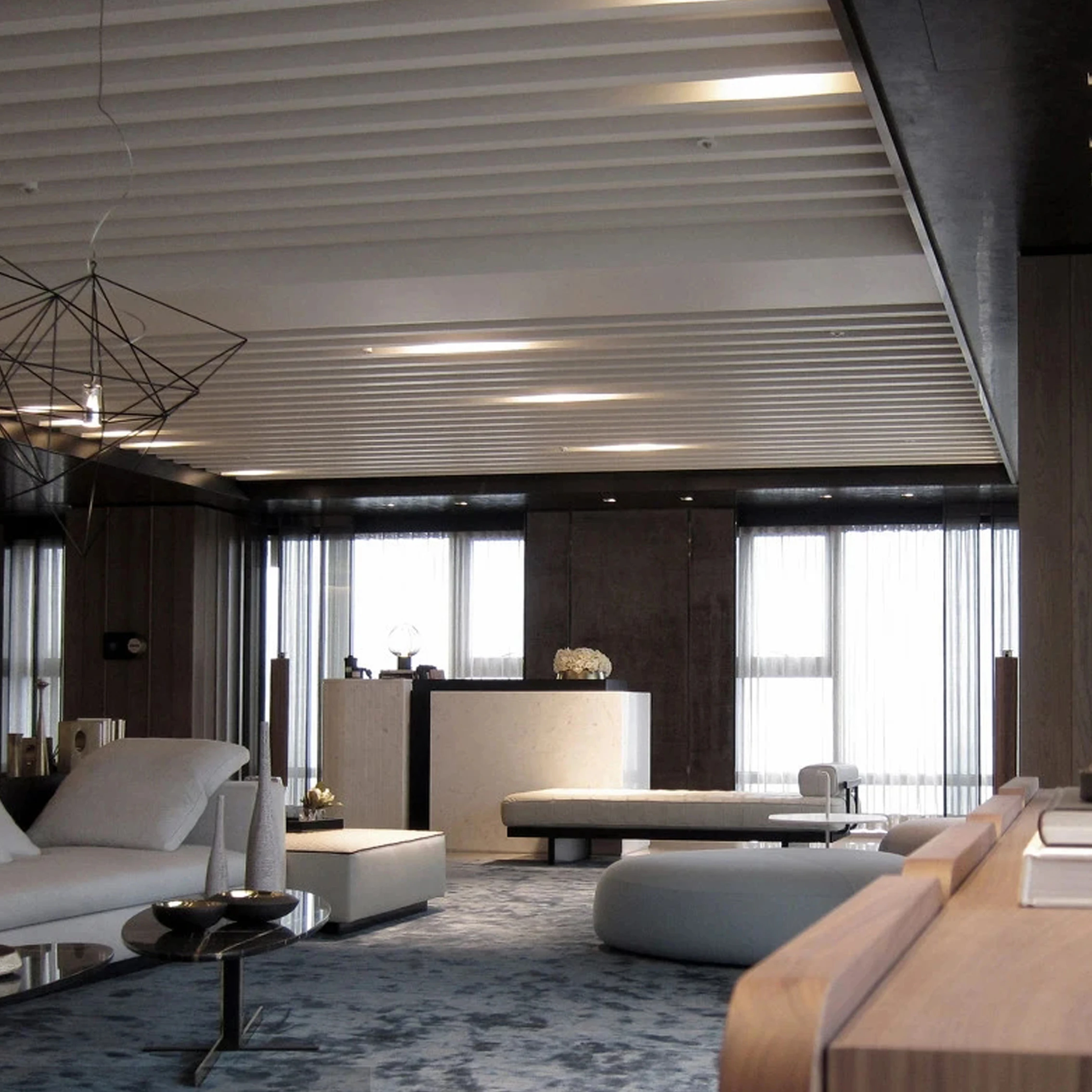 Wood Plastic Composite Interior Decoration Wall Panel Cladding PVC Ceiling