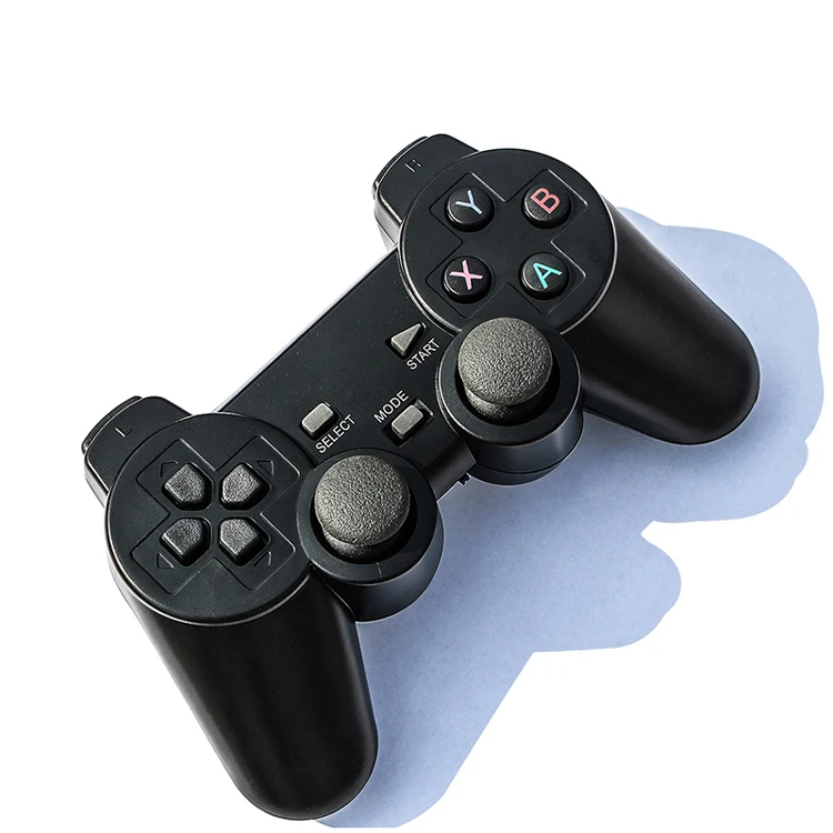 
Low price 2.4G wireless controller joystick gamepad for PC for Android TV box with OTG adapter 