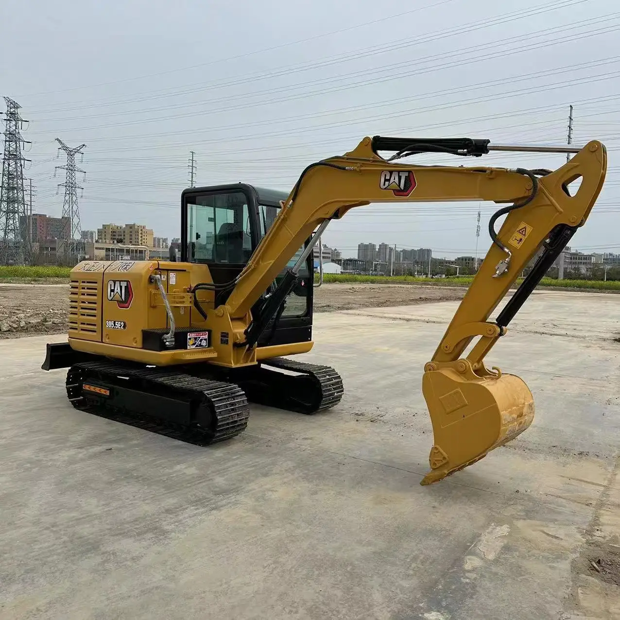 Caterpillar 305.5e мощный двигатель 305c 305e-купить Cater Pilar 305 E2 C 5 тонн японский Cat305.5 б/у мини-экскаватор 2020