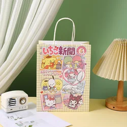 wholesale super paper hello kitty recycled gift supermarket paper bag