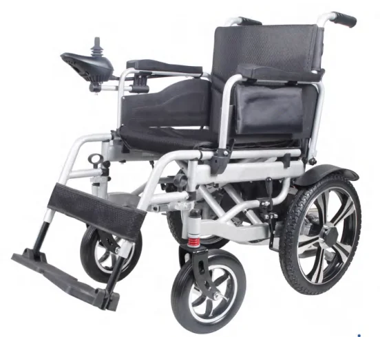 Foldable Manual Brake Electrical Wheelchair Disabled Electric Wheel Chair