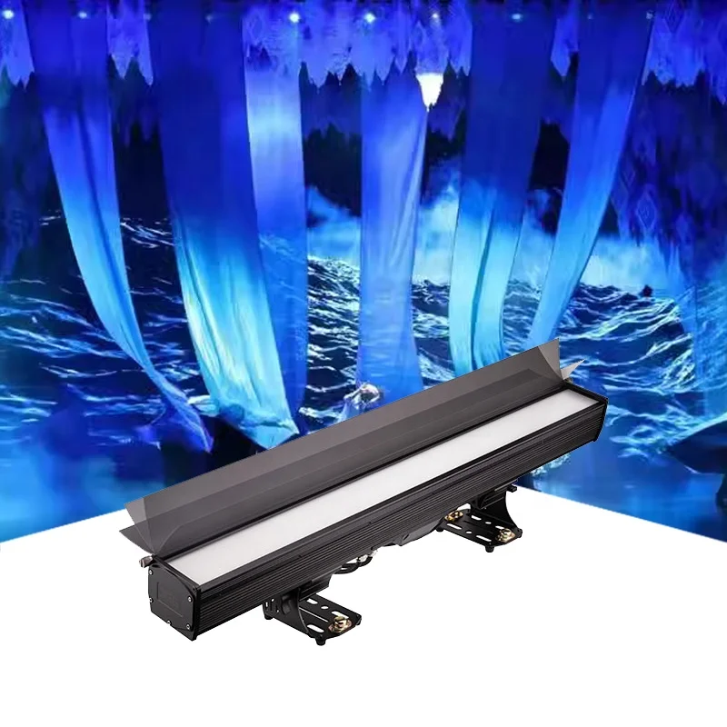 New arrival dmx DJ Lighting 300W RGBWA 5in1  LED Cyclorama Light for  bar disco concert stage light