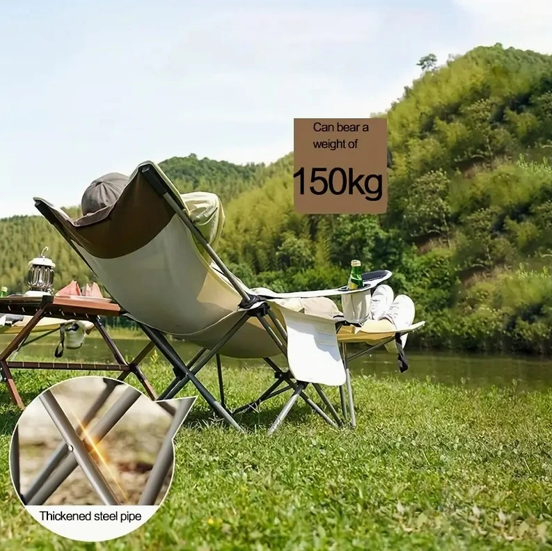 Outdoor folding recliner chair sun lounge chairs portable Camping  beach chaise lounge chair