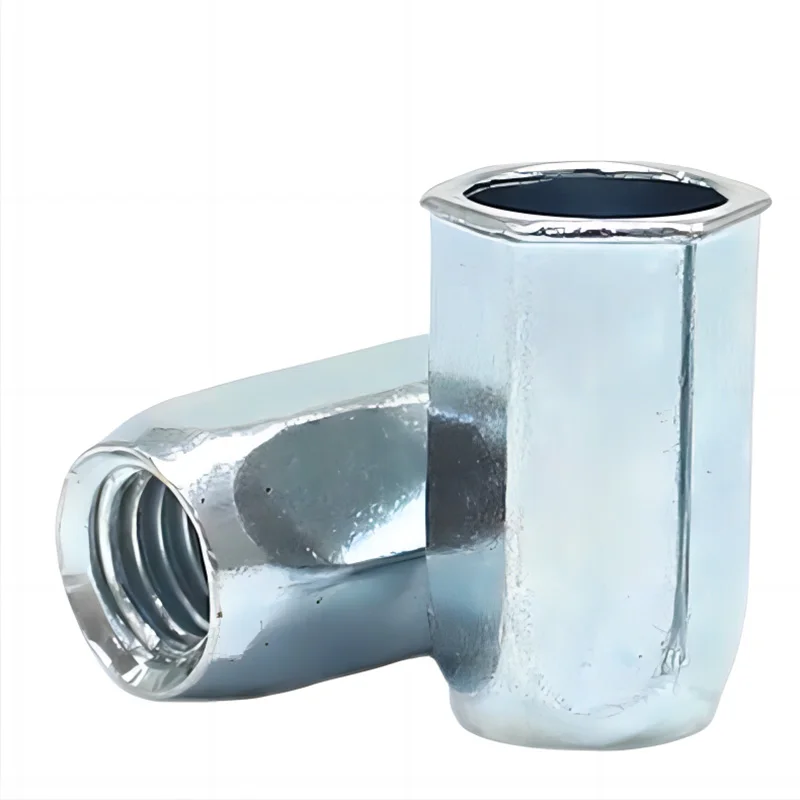 chinese factory Stainless Steel, Carbon Steel M3 M4 M5 M6 Flat Head Rivet Nuts Set Insert Reveting Multi Size Rivet Nuts/