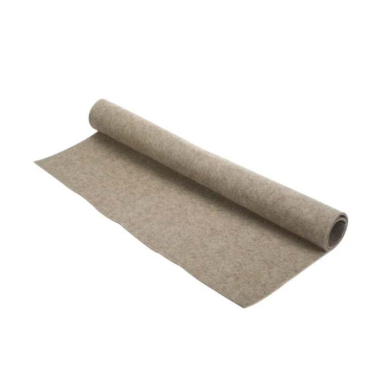 3mm 4mm 5mm 12mm Eco-friendly 100% grey pure natural colors thick wool felt for industry