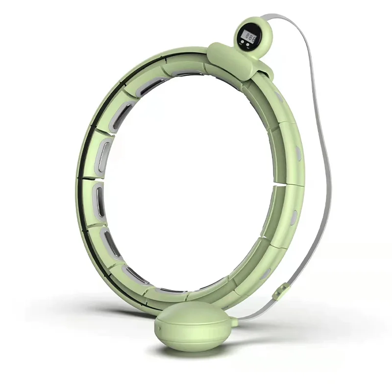 2023 Detachable Smart Hoola Hoops Fitness Gym Equipment Sports Workout Exercise Weighted Smart Hula Ring Hoop