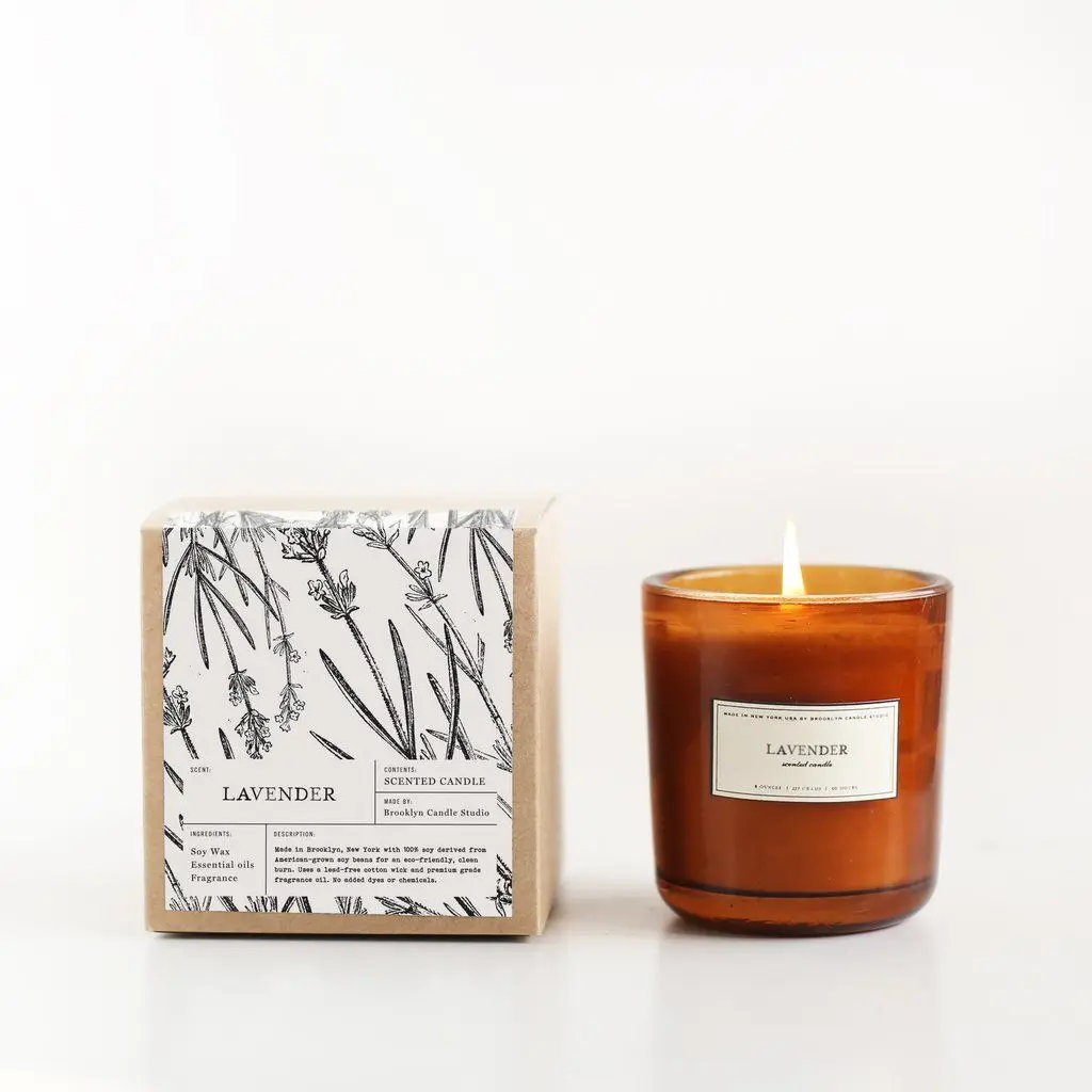 Custom 8oz 10oz 12oz 14oz 16oz Scented Candles Luxury Matte Glass Candle Jar with lids