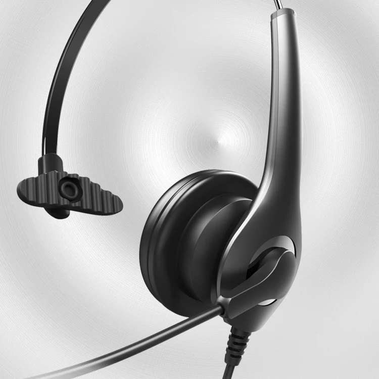 OEM Headphone Office Headset USB Call Center Telephone Headset With Noise Cancelling and microphone for pc office