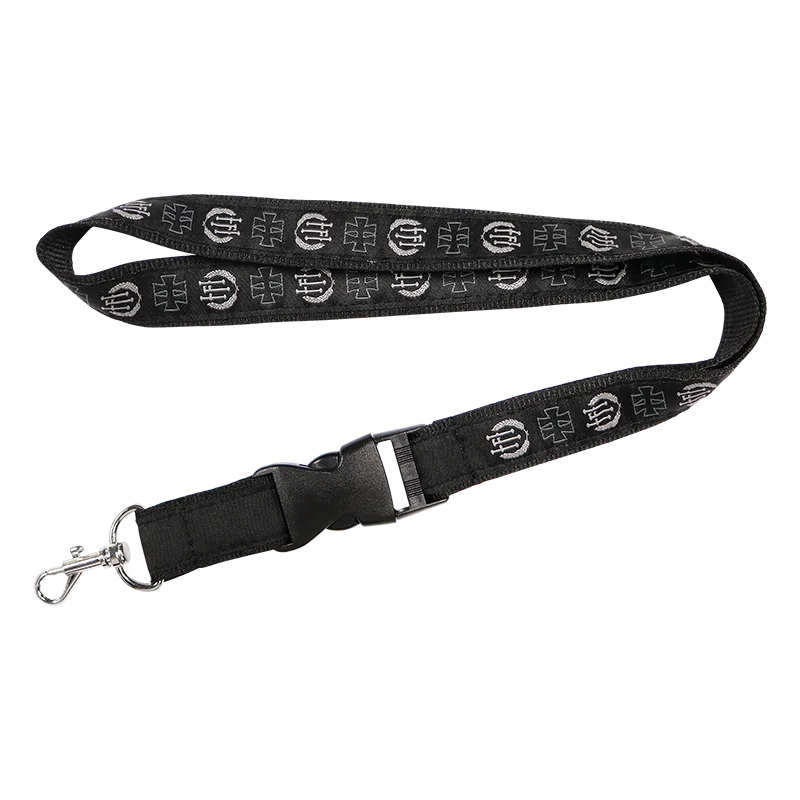 School College University Logo Lanyards Custom Printed Event Id Pass Badge Neck Strap Tag Holder Visitor Crew ID Card