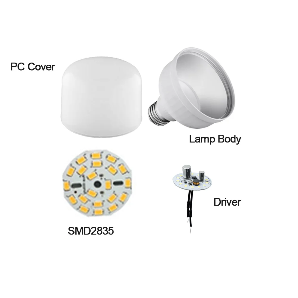 CTORCH Wholesale Factory Price E27 B22 China Manufacturers 10W lights LED T Shaped Light Bulb