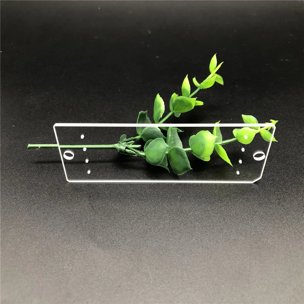 laser drilling custom Varieties  size and shape Hole Glass on 1-19mm Glass