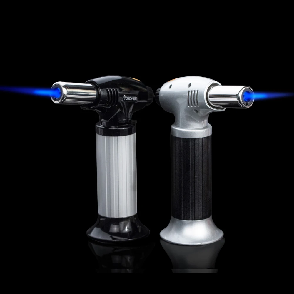 
BS-400 adjustable jet flame portable butane gas cooking kitchen torch lighter 