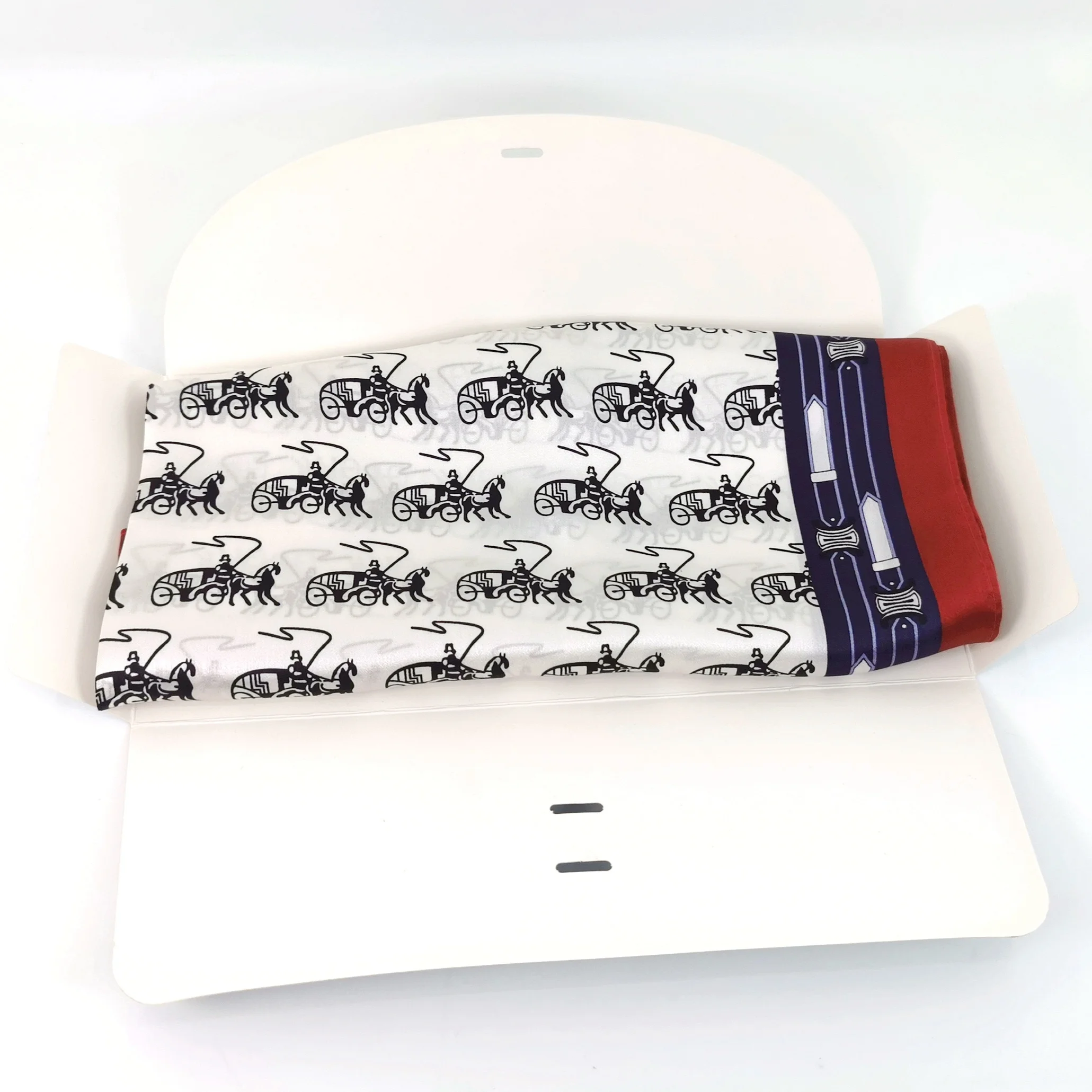 custom recyclable folding paper envelope packaging with ribbon custom order gift envelopes packing scarf packaging box