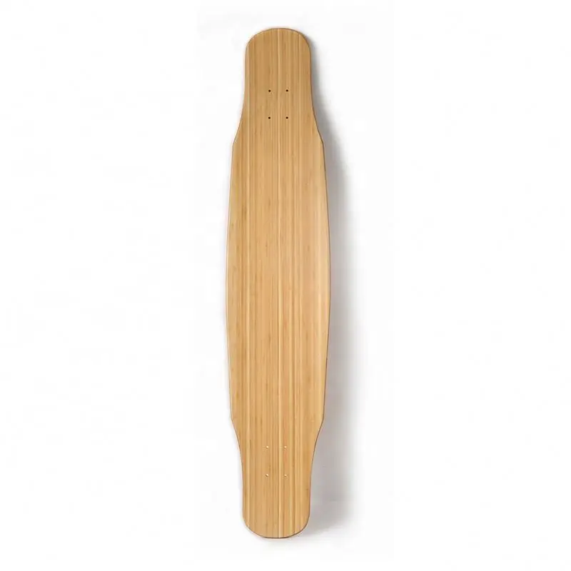 Wholesale Canadian Maple Veneer Blank Bamboo OEM Epoxy Skateboard Longboard Deck