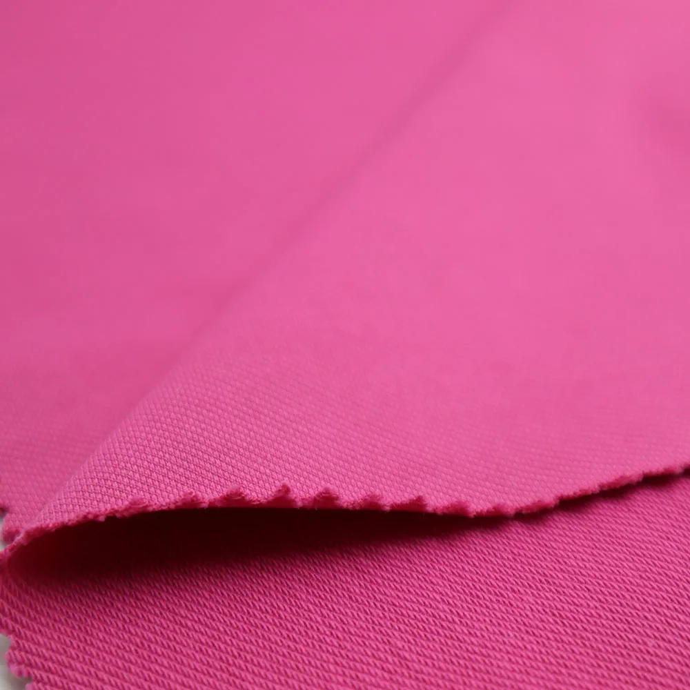 Poly Cotton Twill CVC Clothing Hoodie Tracksuit Fabric 70%Cotton 25%Polyester 5%Spandex Breathable Custom Textile Fabric