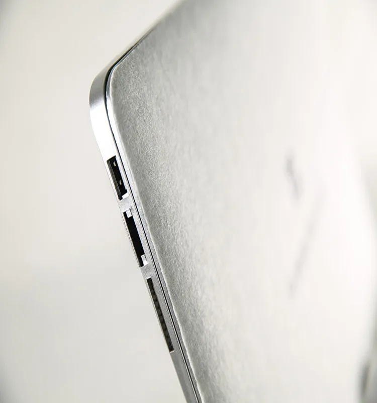 Natural environmental protection plant fiber seamless pressed non-woven bag recycling soft dust bag for laptop screen protection