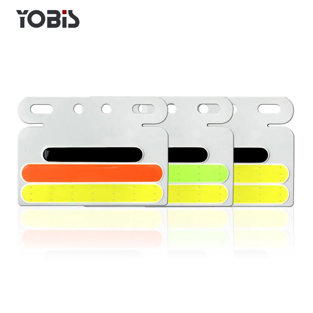 Yobis Car Semi-mounted Width Indicator Turn Signal Light LED 24v led lights trucks for COB Side light Waterproof Sidelight
