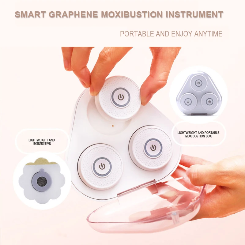 New Arrivals Smokeless Moxibustion Therapy Device Patch Box Home Use Electric Moxibustion Machine