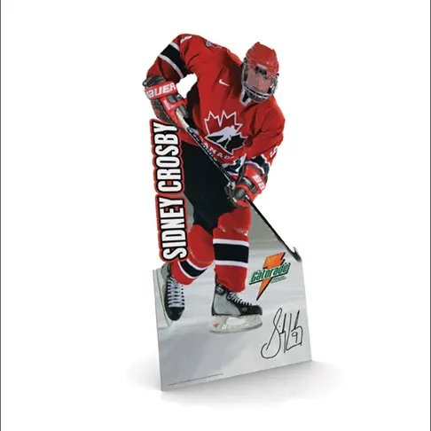 Pos creative 3d  foam board table board movie film photo cardboard standee cutouts customized paper display standee