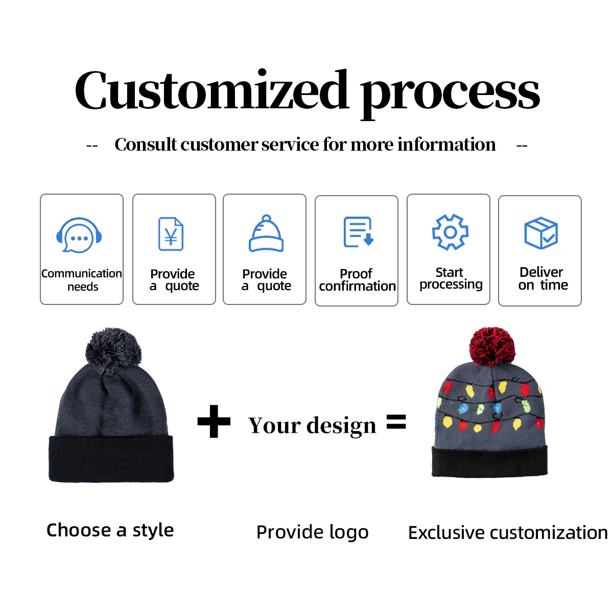 14 Years Factory OEM Luxury Christmas Hat High Quality Comfortable Soft Festival Casual Beanie Hat Hot Selling Beanie Hats