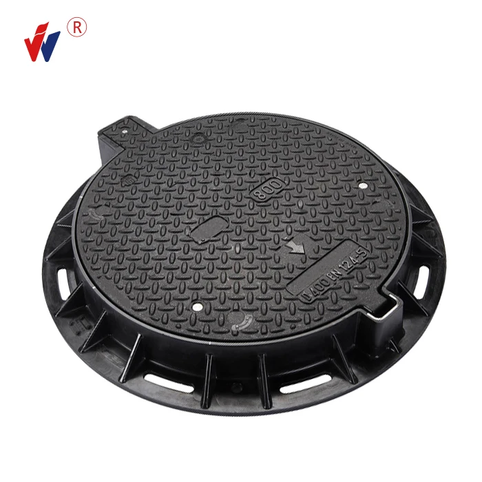B125 Square Manhole Cover and Grate hinge manhole cover ductile cast iron manhole cover