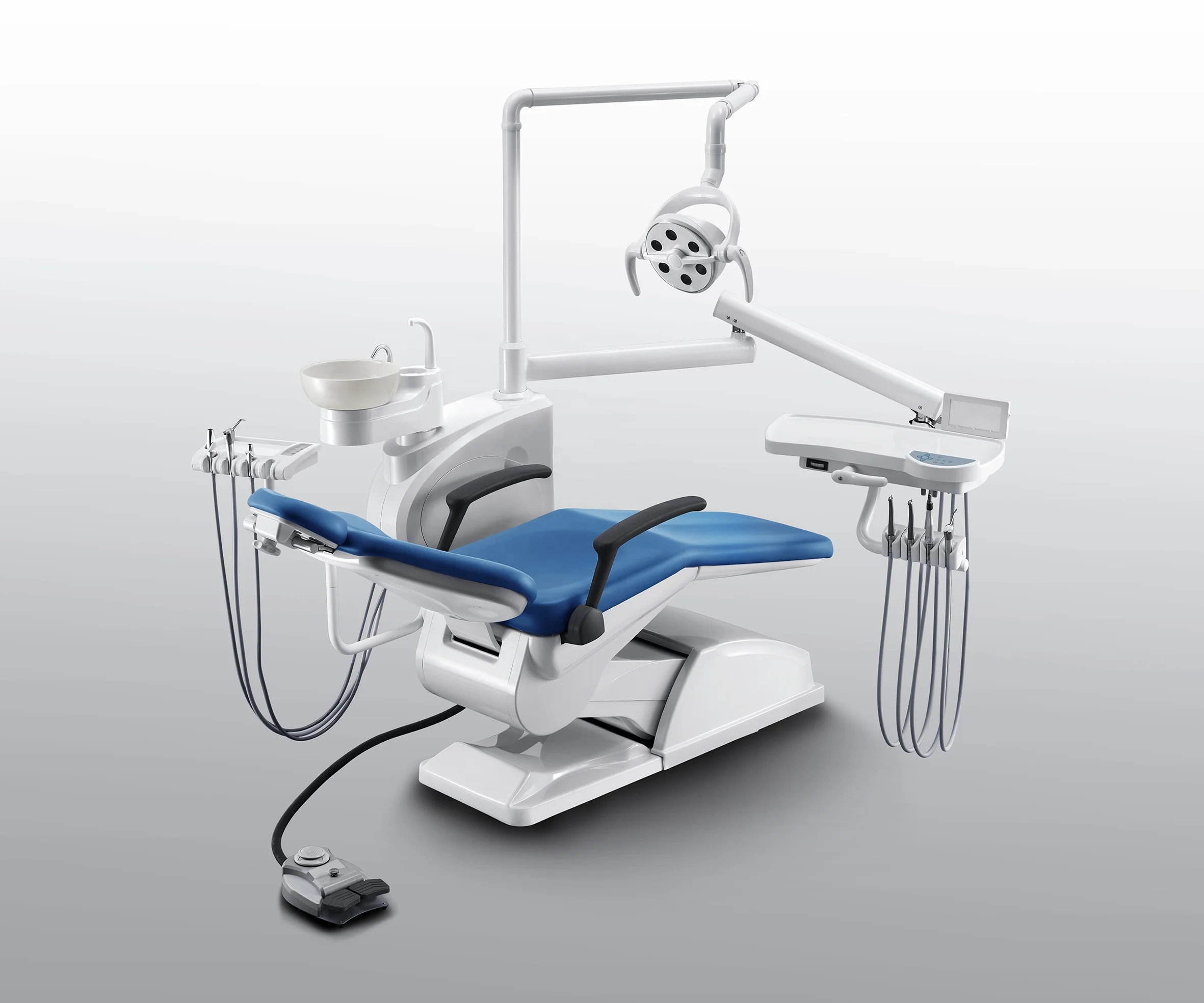2021  multicolor High quality  Portable Dental Unit Chair and safety mobile dental chair Dental Unit