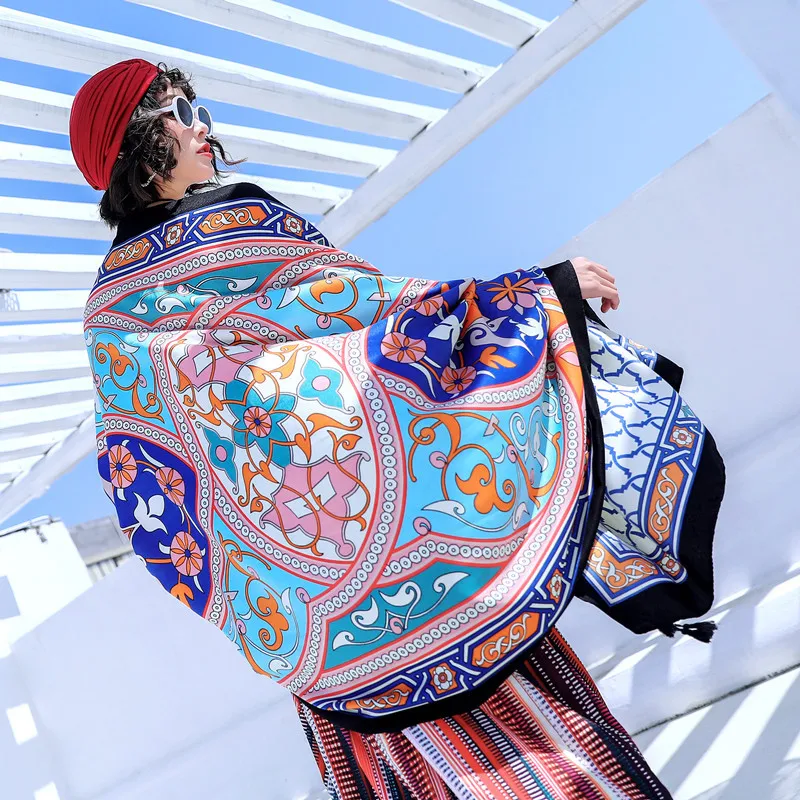 
Nice quality summer scarves 2021beach scarf print beach sarong 