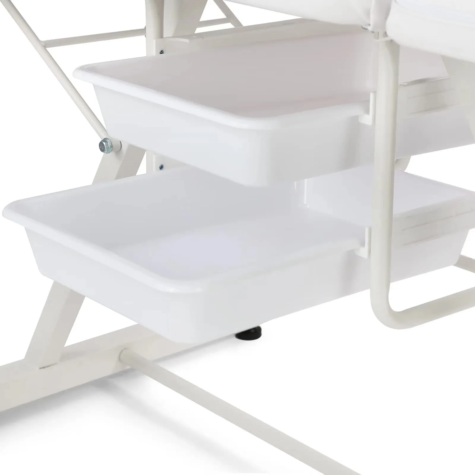 Hot Sale Luxury Pink Curve Lift Massage Table Salon Clinic Furniture Spa Facial Treatments Equipment Storage Box-for Hospitals