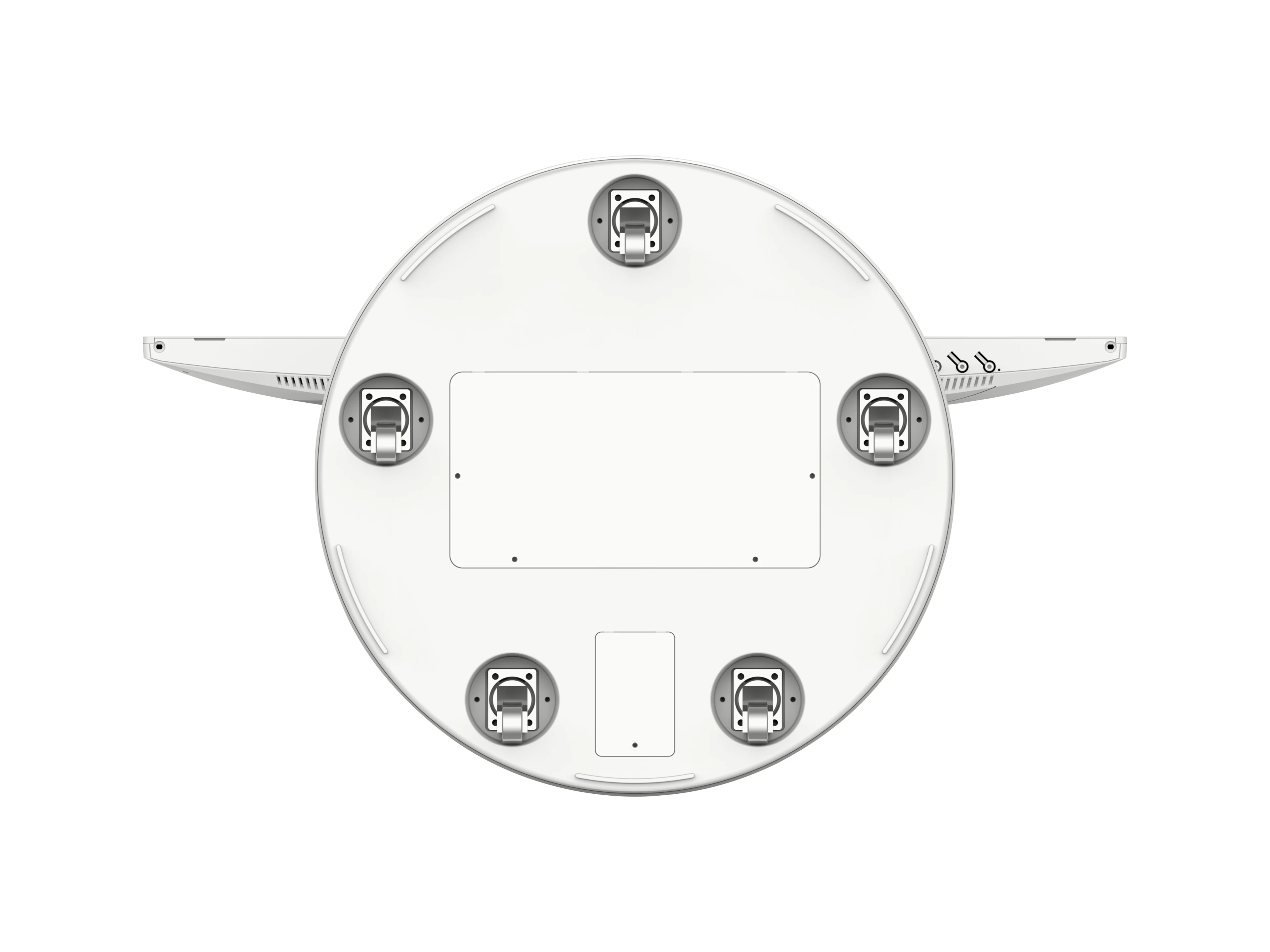 Android 10 System Stand Tv In-cell Touch Screen Gym Gaming Live Room Smart Tv With Removable Scroll Wheels