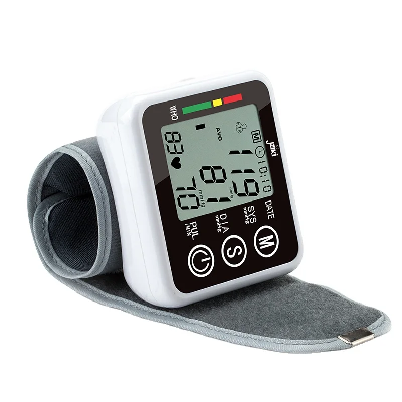 Wrist Blood Pressure Watch Blood Pressure Monitor Sphygmomanometer OEM Function of Rechargeable LED Screen