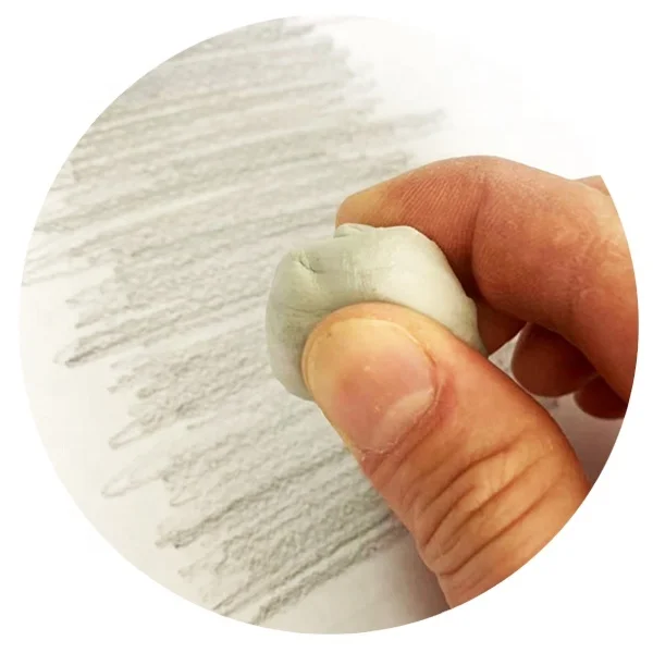 Soft Durable Sketch Drawing Art Kneaded Kneadable Putty Rubber Eraser for Artist
