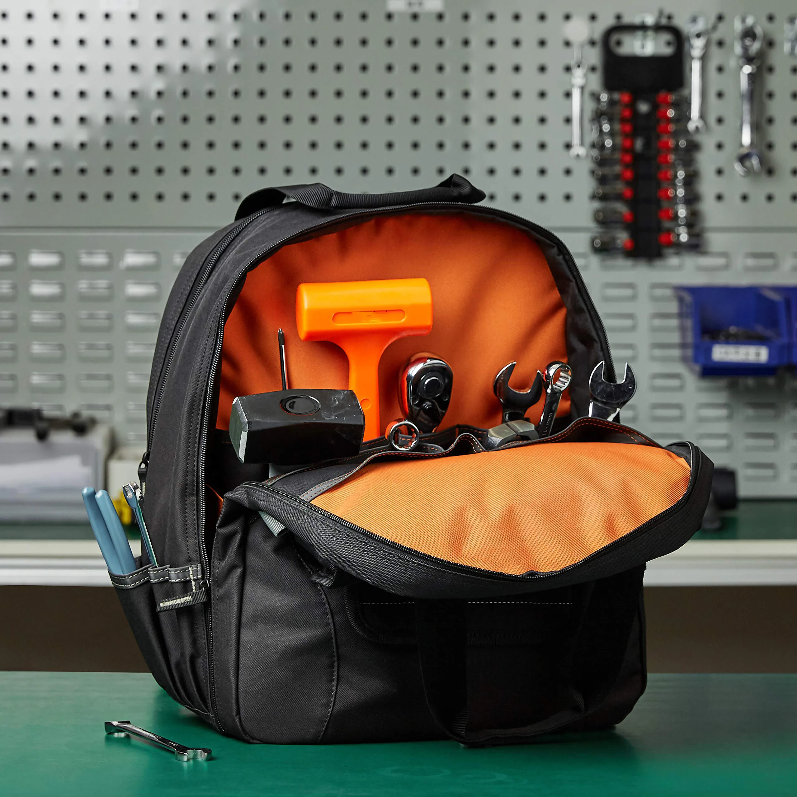 Multi Functional Fashionable Durable Backpack Tool Bag Zipper Tool Bag For Electricians