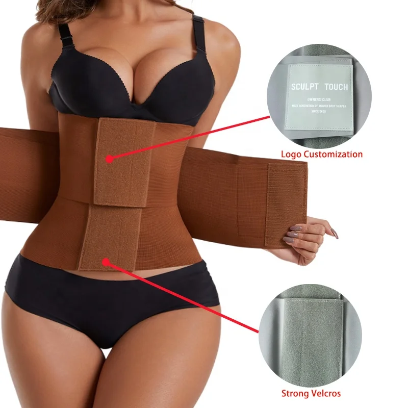 Wholesale Compression Belt Women Workout Waist Cincher Back Support Belt Elasticity Band Tummy Control Waist Trainer Shaper