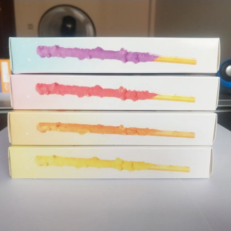 Сухофруктовые сламтики, печенье с шоколадным покрытием, палочки со вкусом клубники 50 г