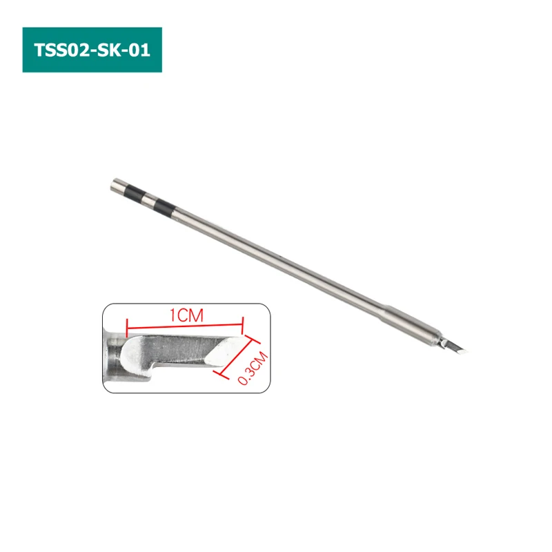 TSS02 Soldering Iron Welding Tip for QUICK TS1200A Station TSS02-SK TSS02-K TSS02-3C TSS02-I TSS02-J TSS02-1C