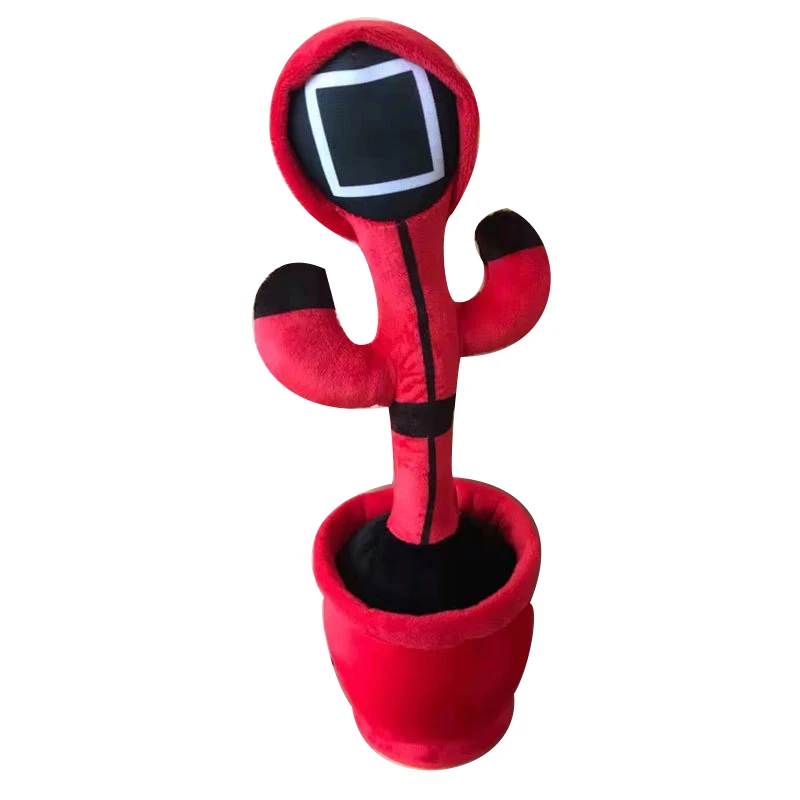 Мягкая игрушка для косплея по телевизору игрушка-кальмар красная танцевальная кукла говорящая записывающая игра-кальмар