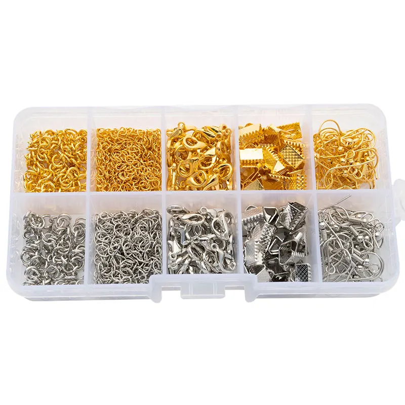 Cheap Gold And Silver Plated Ear Hook Single Circle DIY Earring Hooks Set