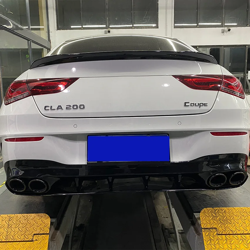 
Upscale2020 Suitable for Benz Cla Class C118 Cla200 260 Cla45 Amg Rehabilitation Lip and Titan tail Spoiler of mercedes 