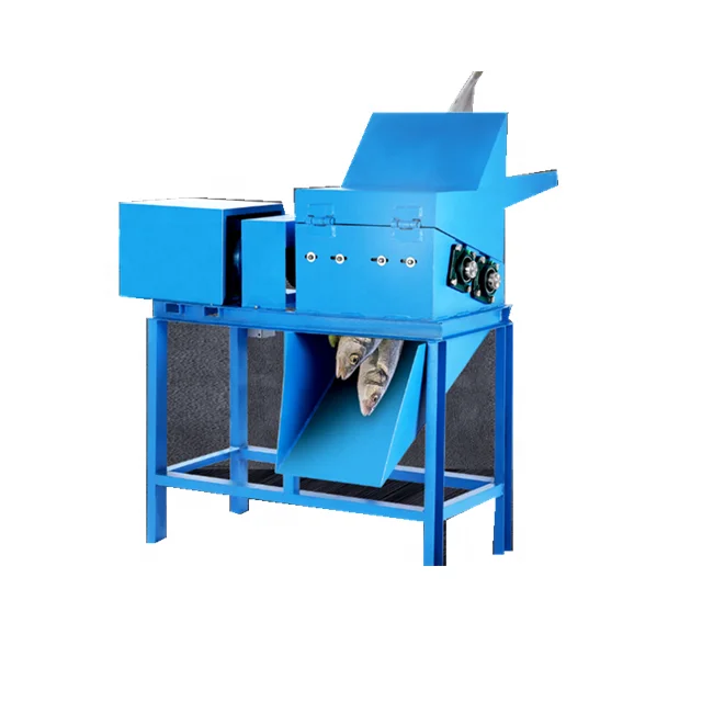 Large commercial stainless steel automatic high-power shredding frozen fish machine for fish feed culture