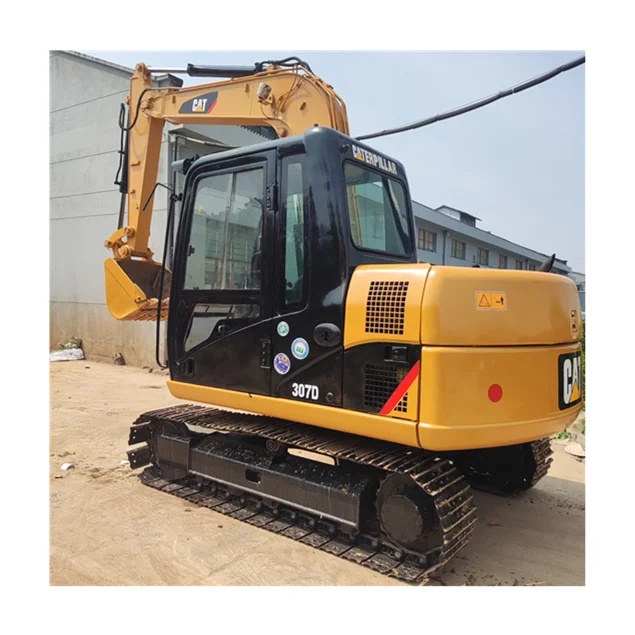 Used mini excavator cat307 for sale/ cheap and good condition construction machine