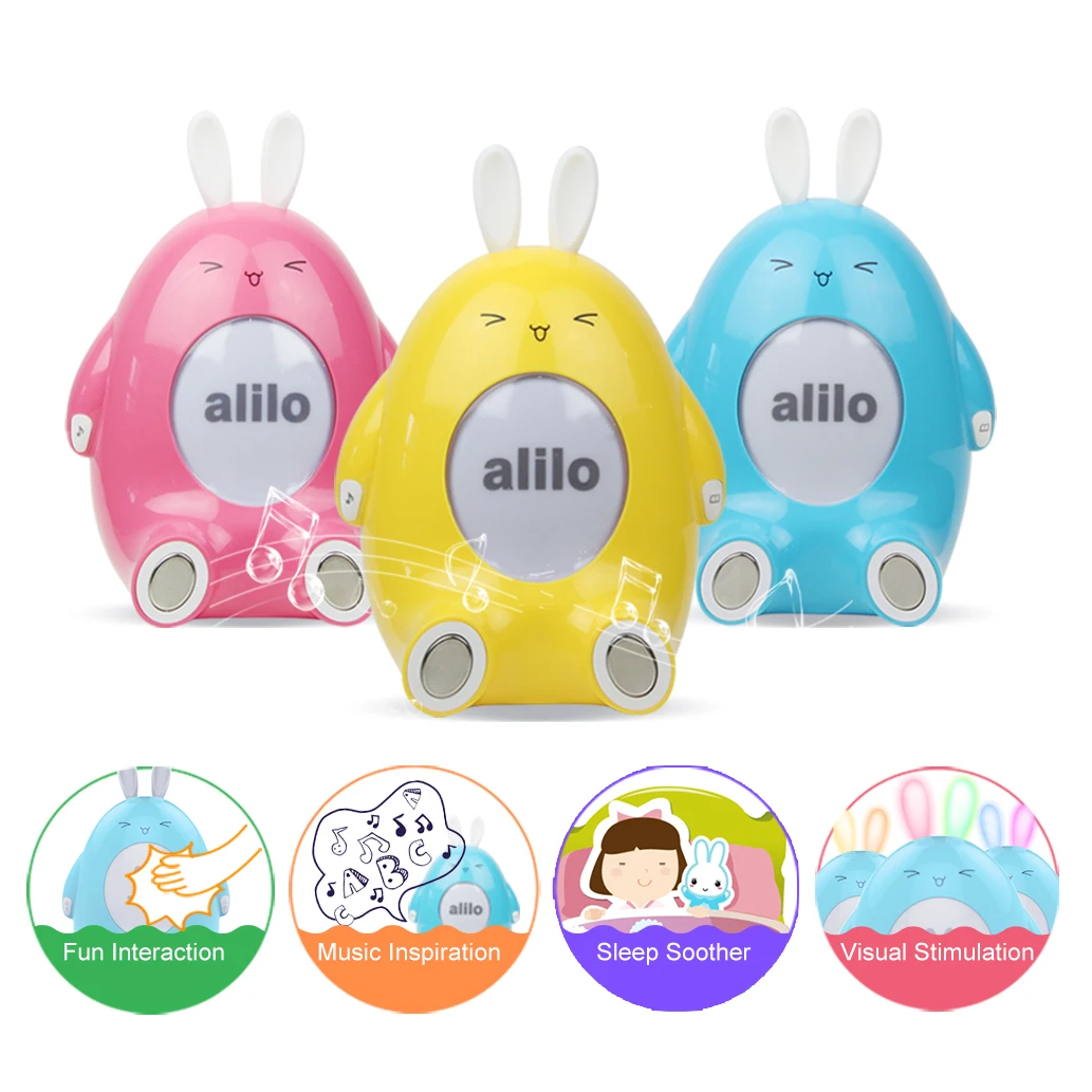 Alilo Cartoon juguetess infantil 2021 por mayor Battery Operated Kids Baby Instrument Boys Musical Interactive Toys for Children